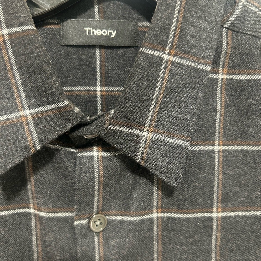Theory LS Flannel shirt